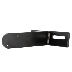 Support pour fixation console sur un montant de cabine