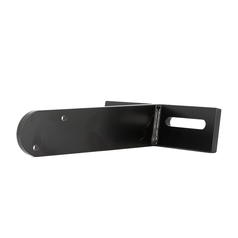 Support pour fixation console sur un montant de cabine