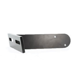 Support pour fixation console sur un montant de cabine