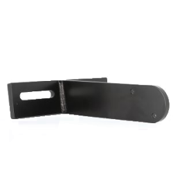 Support pour fixation console sur un montant de cabine