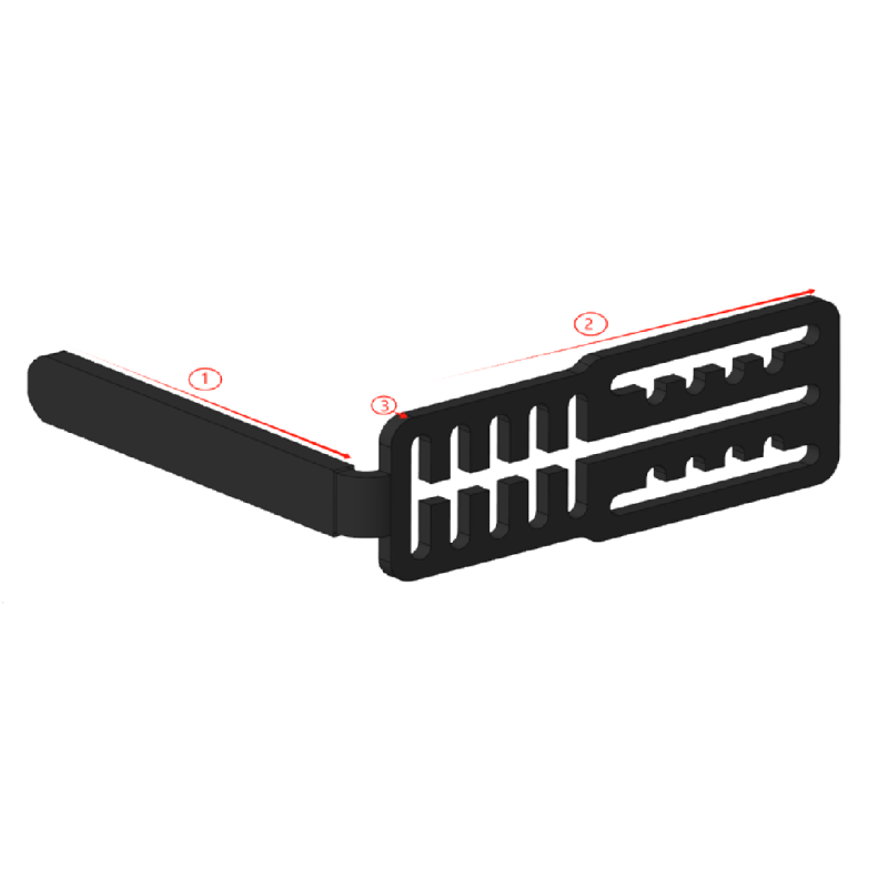 Anti-rotation de type L ( Nécessite une paire )
